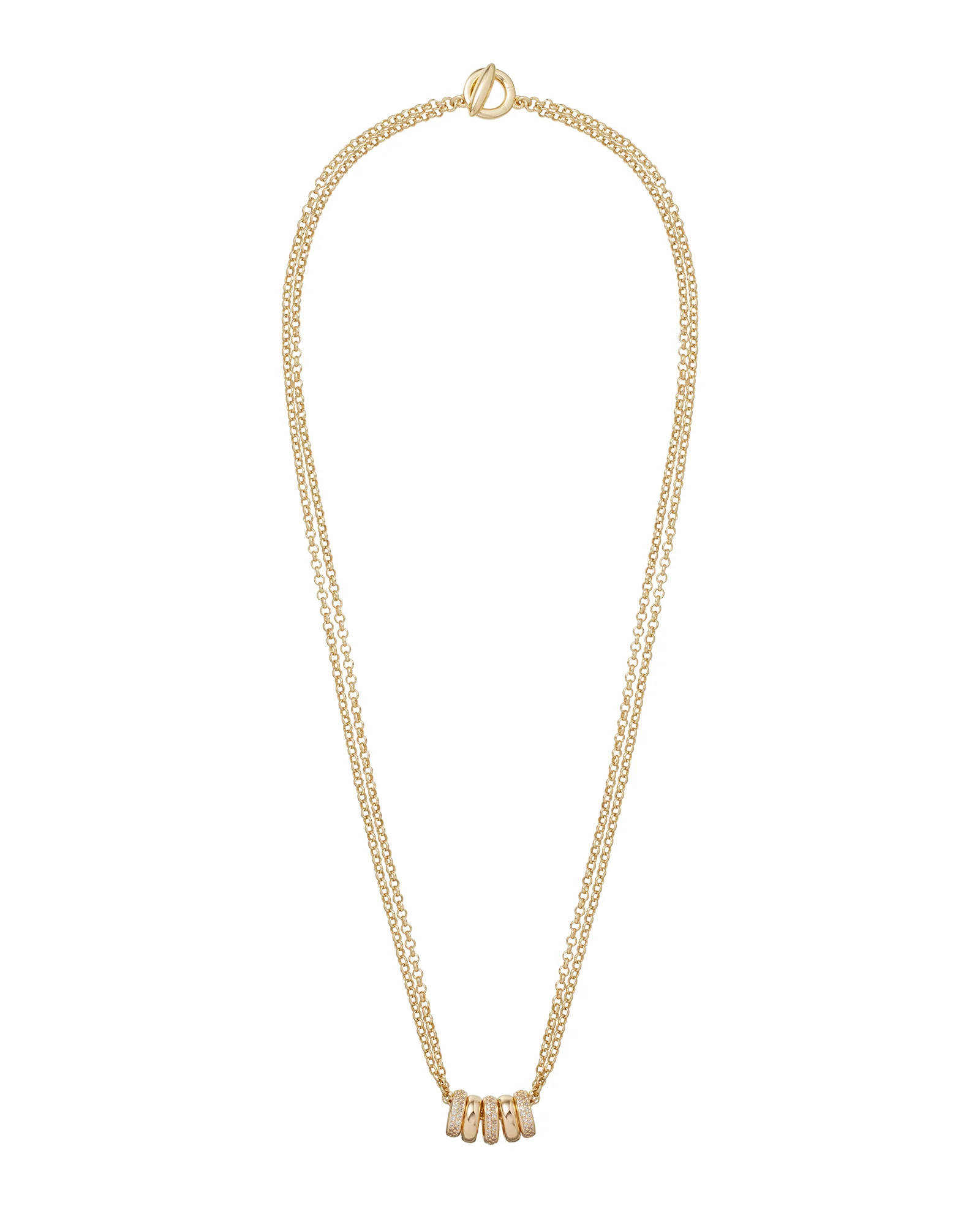 The Pavé Slider Necklace | Roxanne Assoulin