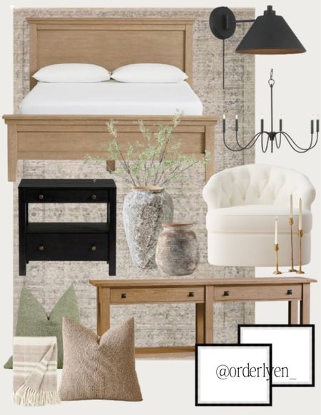 Primary bedroom transitional design #homedesign #homedecor 

#LTKhome