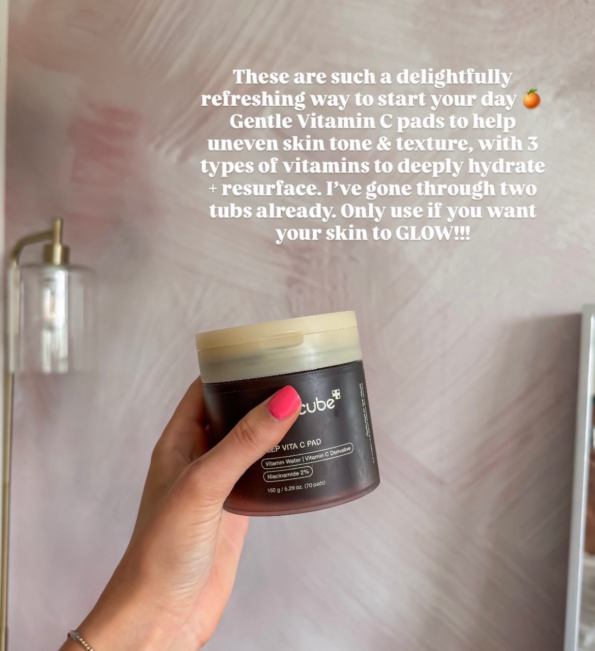 These gentle vitamin C pads help with uneven skin tone to make your skin glowing! ✨🍊

#LTKmorningroutine #LTKselfcare #LTKgrwm