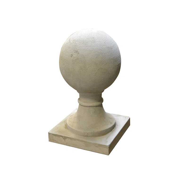 Campania International Small Sphere Square Base Finial Statue & Reviews | Perigold | Perigold