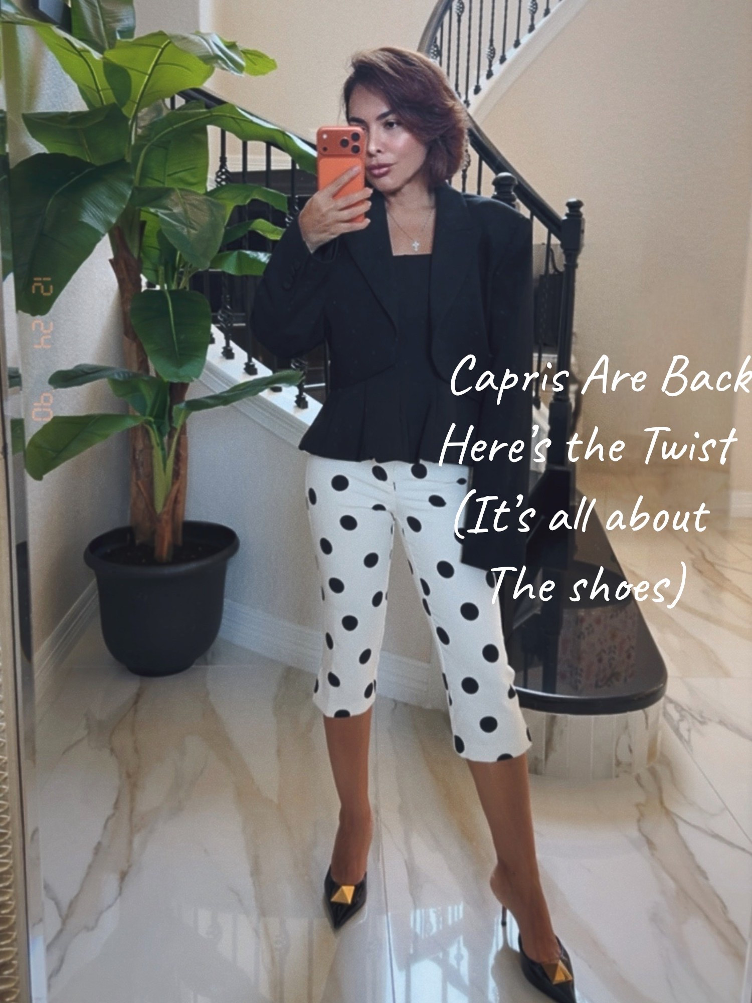 Are you trying Capris This Season? Here some encouragement. Watch my reel [@lizostyle ] for ideas.

#LTKootd #LTKSeasonal #LTKOver40