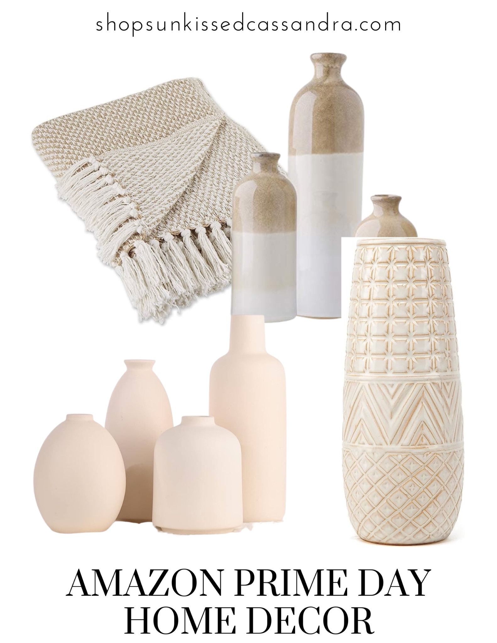 Neutral coastal inspired pieces part of Amazon Prime Day 

#LTKhome #LTKunder50 #LTKxPrimeDay