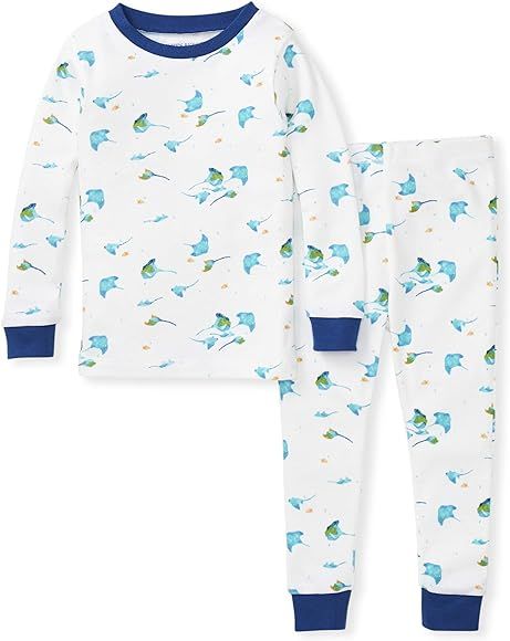 Burt's Bees Baby Baby Boys' Pajamas, Tee and Pant 2-Piece Pj Set, 100% Organic Cotton | Amazon (US)