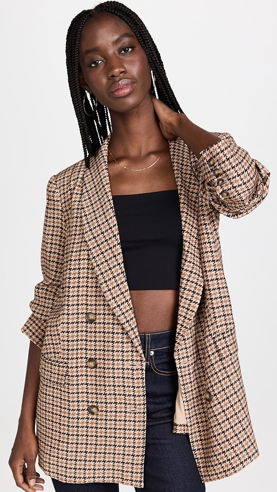 Jayda Relaxed Double Breasted Blazer | Shopbop