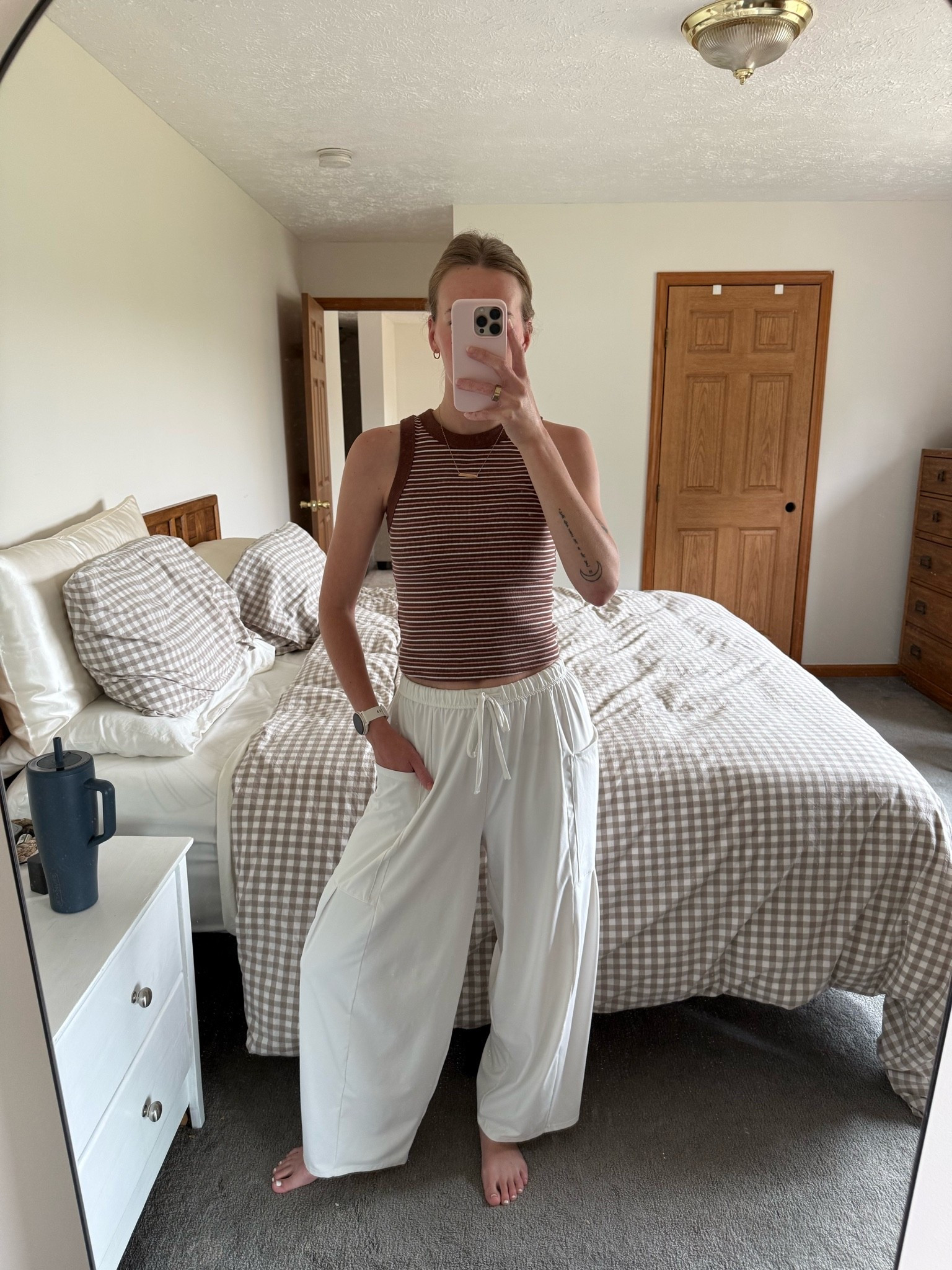 my ootd 

I’m wearing a small in the top and medium in the pants

#LTKootd #LTKgrwm #LTKmomlife