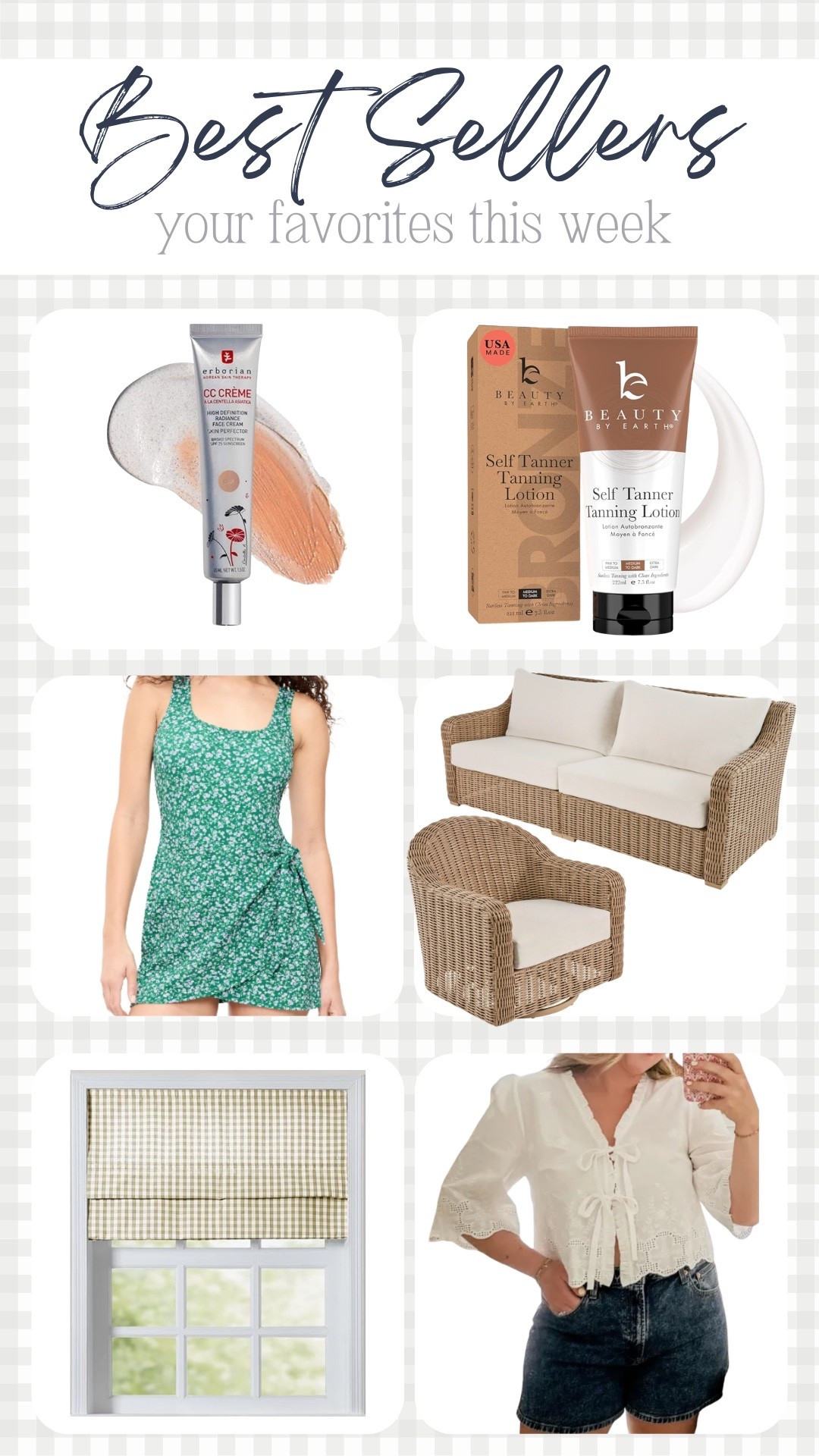 Your favorites this week!

THEBLOOMINGNEST Amazon old navy Walmart outdoor furniture tanning beauty make up swim shorts decor 

#LTKHome #LTKSeasonal