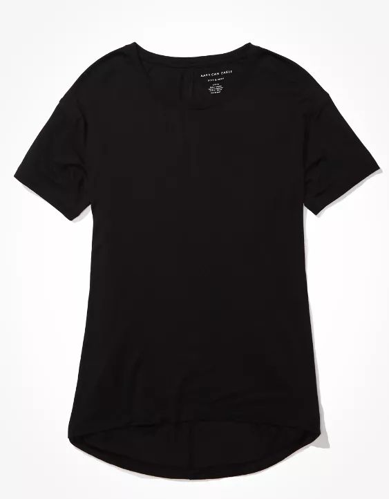 AE Oversized Soft & Sexy Crew Neck T-Shirt | American Eagle Outfitters (US & CA)