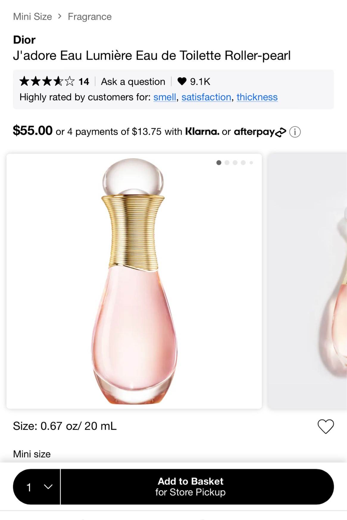 Perfect Dior stocking stuffer 💕✨ And it’s pink! The J’adore Eau de Toilette is not too strong so if you like light fragrances this one is for you  

#LTKGiftGuide #LTKHoliday #LTKfindsunder100