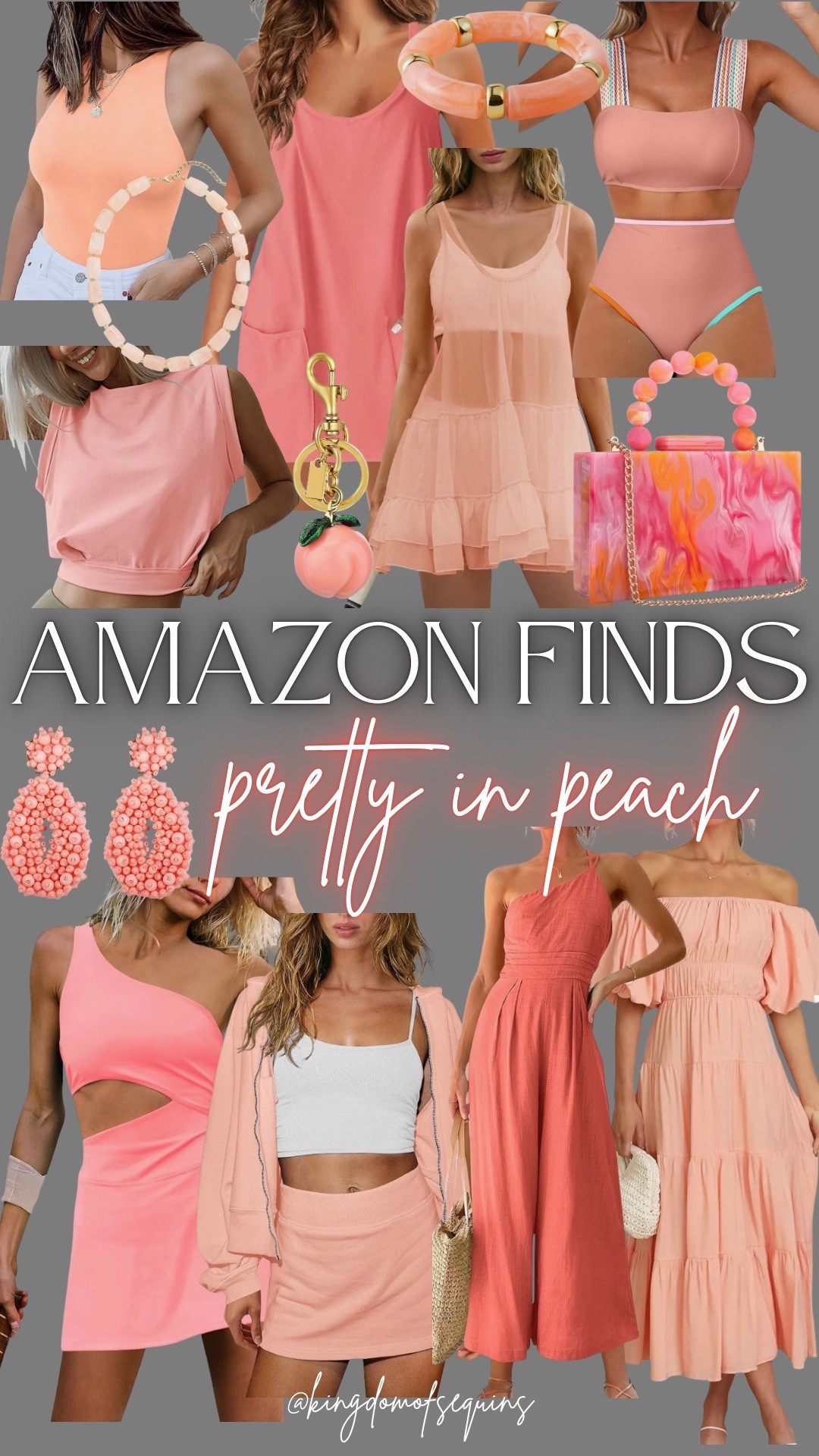 Pretty peach fashion for summer!!

#LTKSeasonal #LTKOver40 #LTKTravel