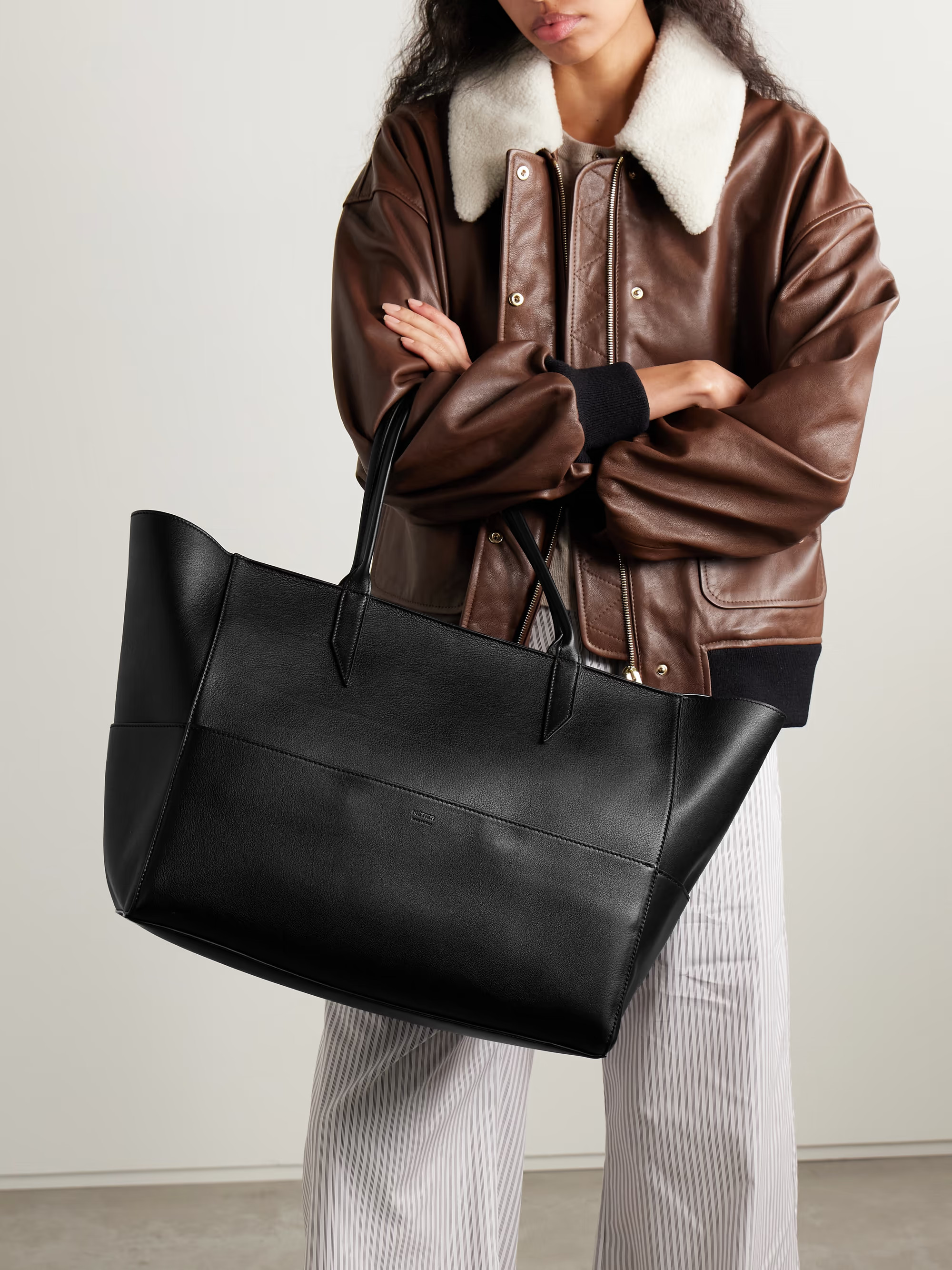 Incognito Cabas large leather tote | NET-A-PORTER (US)