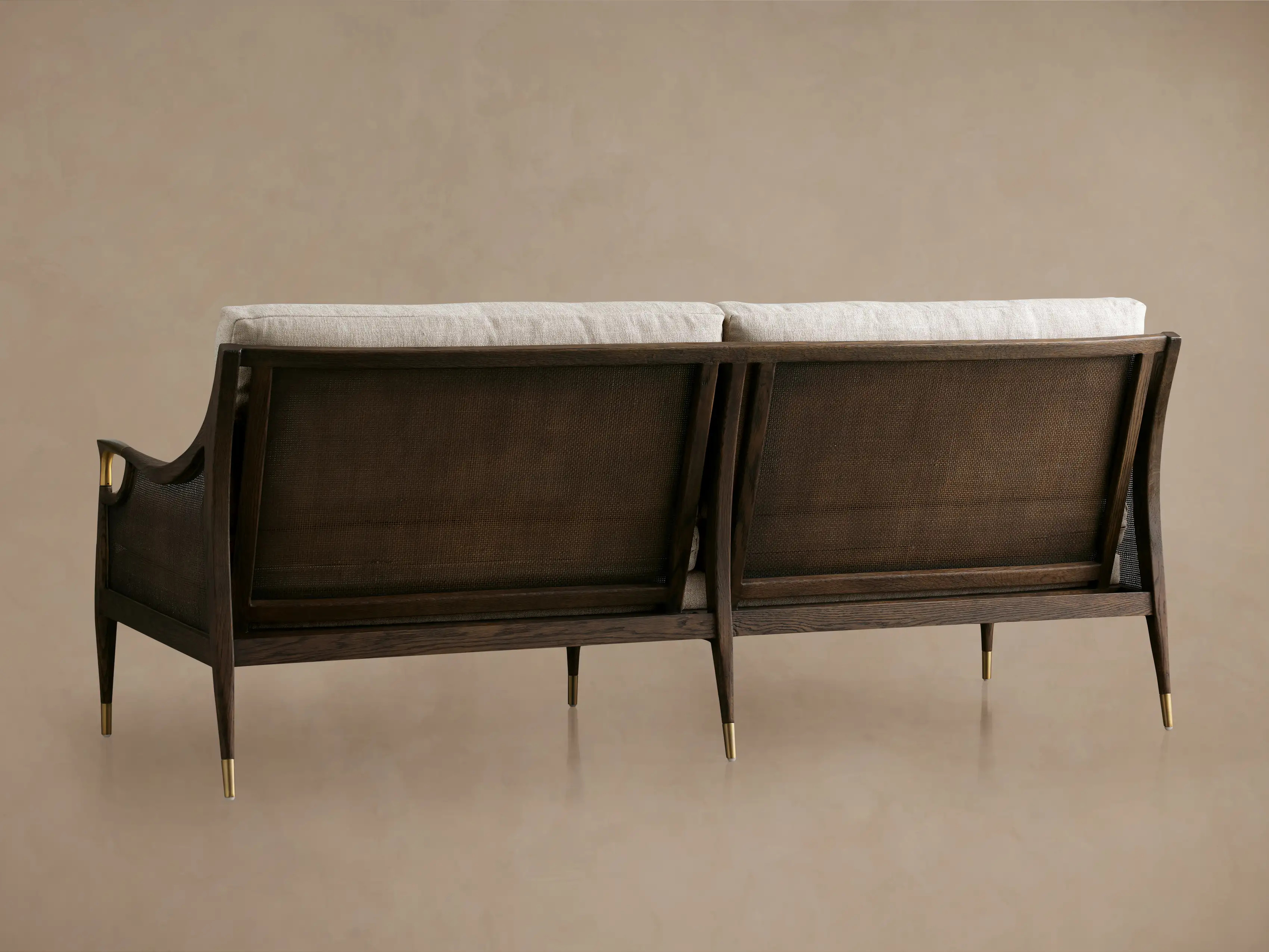 Fisher Cane Back Sofa | Arhaus