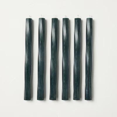 6pk 10" Soft Twist Taper Set - Hearth & Hand™ with Magnolia | Target