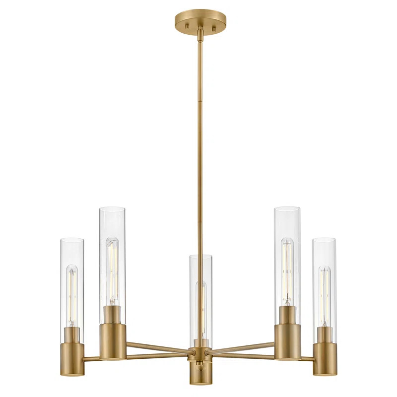 Christelle 5 Light Metal Dimmable Chandelier | Joss & Main