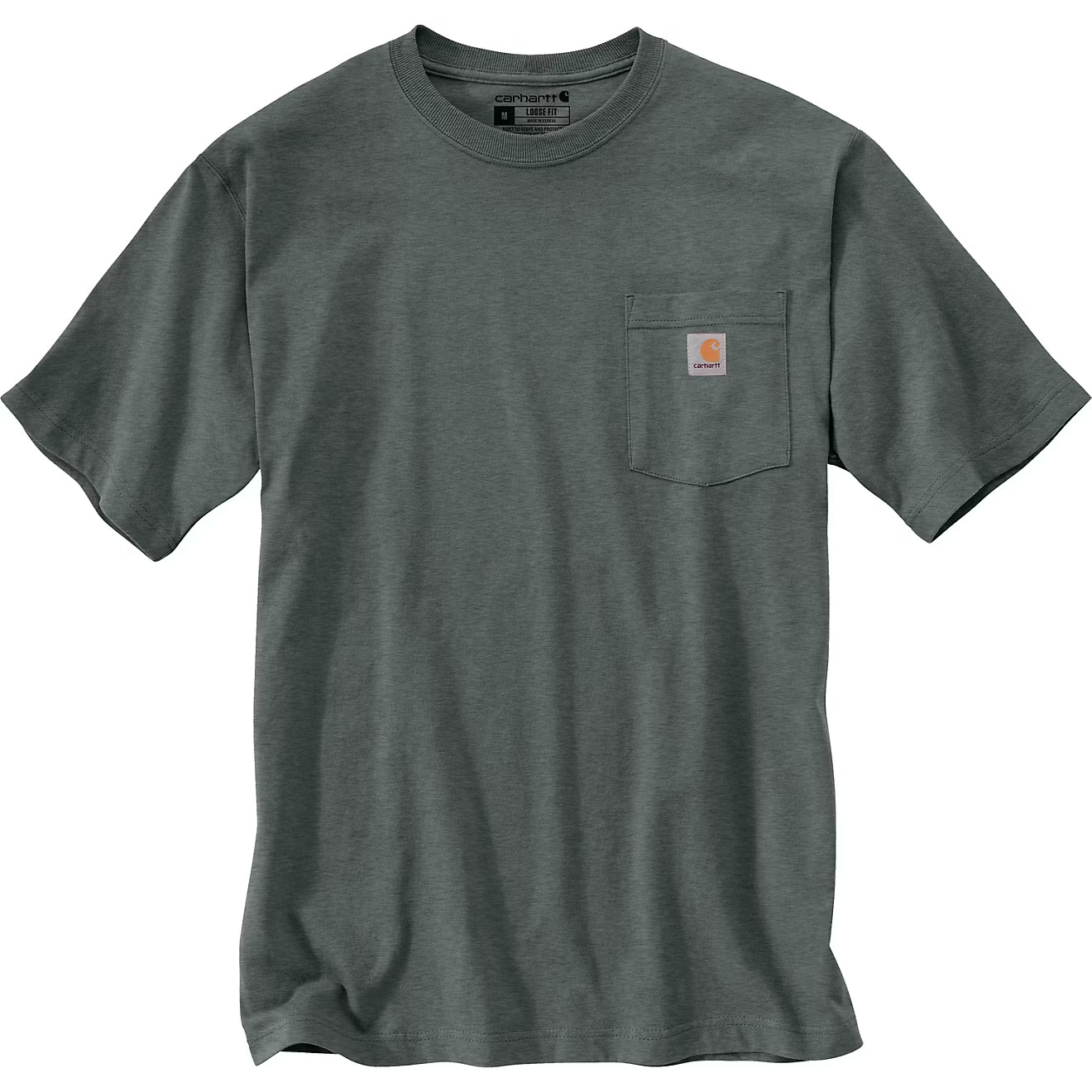 Carhartt Men's K87 Short Sleeve Workwear Pocket T-shirt | Academy | Academy Sports + Outdoors