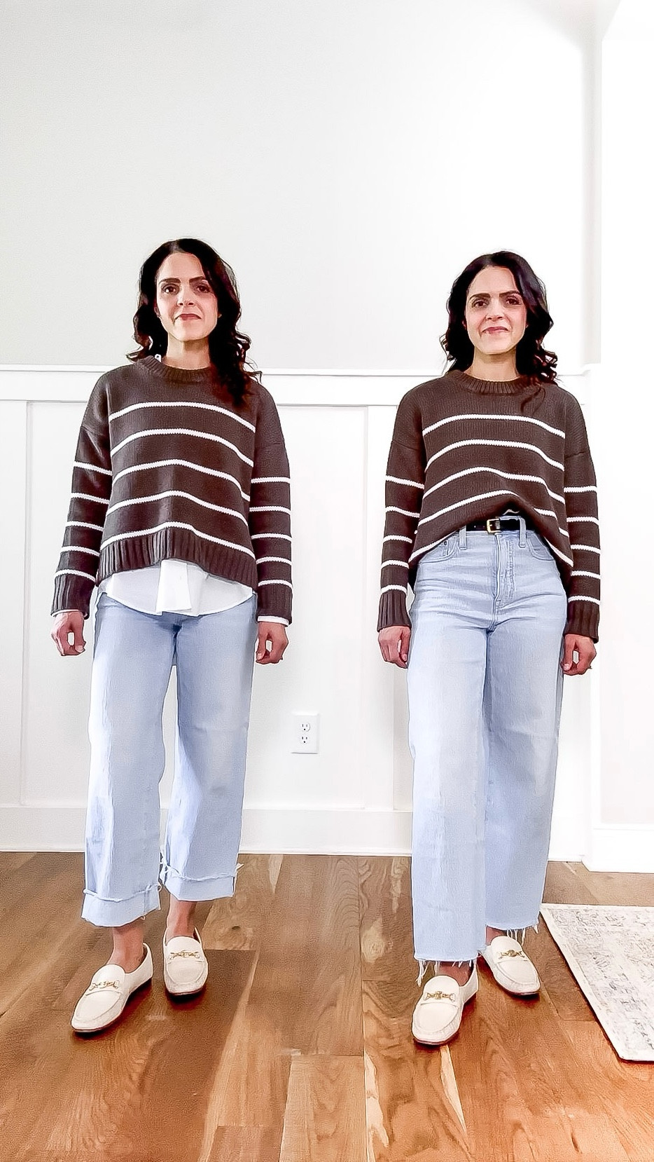 When your eye doesn’t know where to start, there’s usually a reason.💡

Sweater: @Quince, wearing XS
Jeans: linked similar
Loafers: Sam Edelman, tts 
Belt: @jcrew, tts 

#styletips #styleguide #stylehelp #outﬁtinspo #everydayoutfits

#LTKootd #LTKgrwm