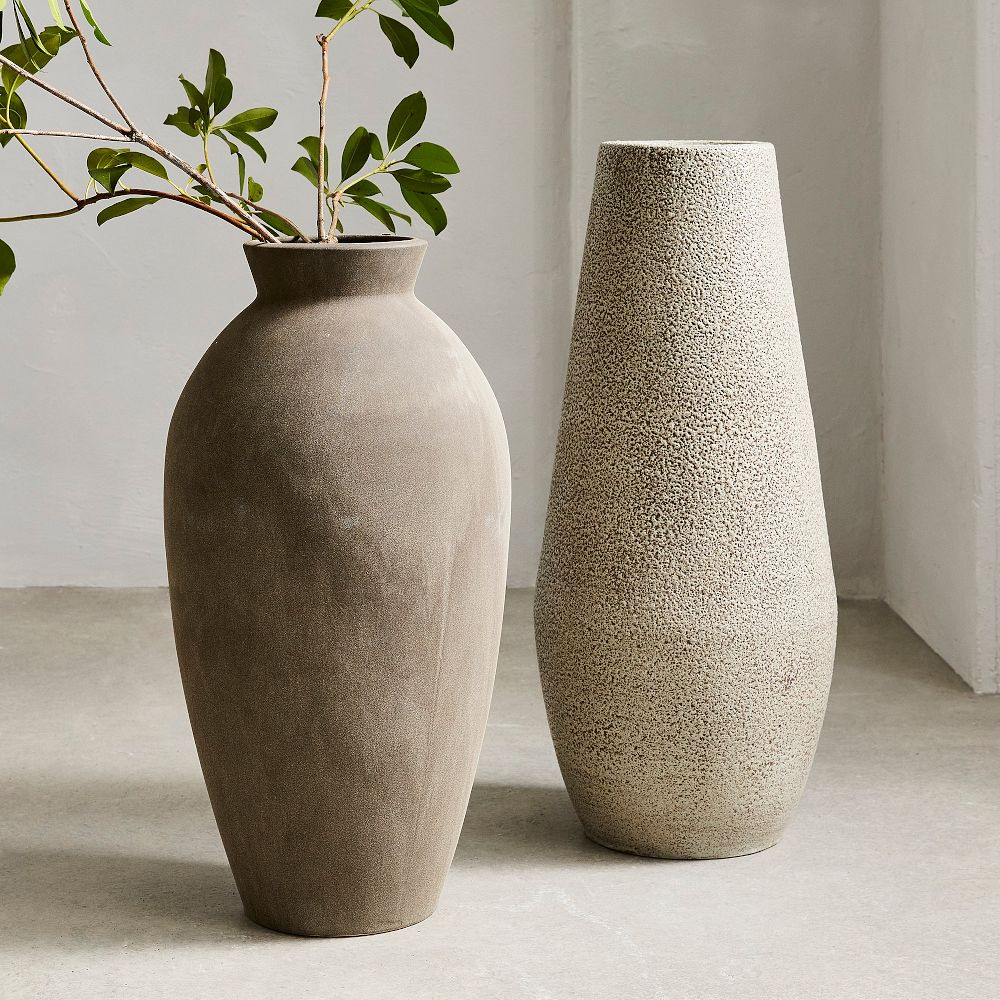 Sahar Ceramic Floor Vases | West Elm (US)
