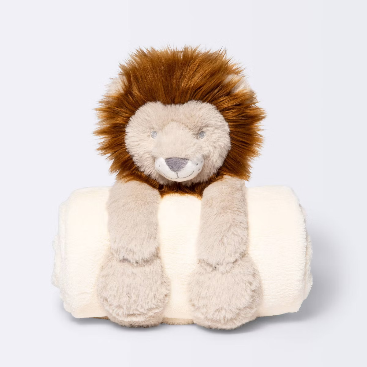 Plush Blanket with Soft Toy - Cloud Island™ Lion | Target
