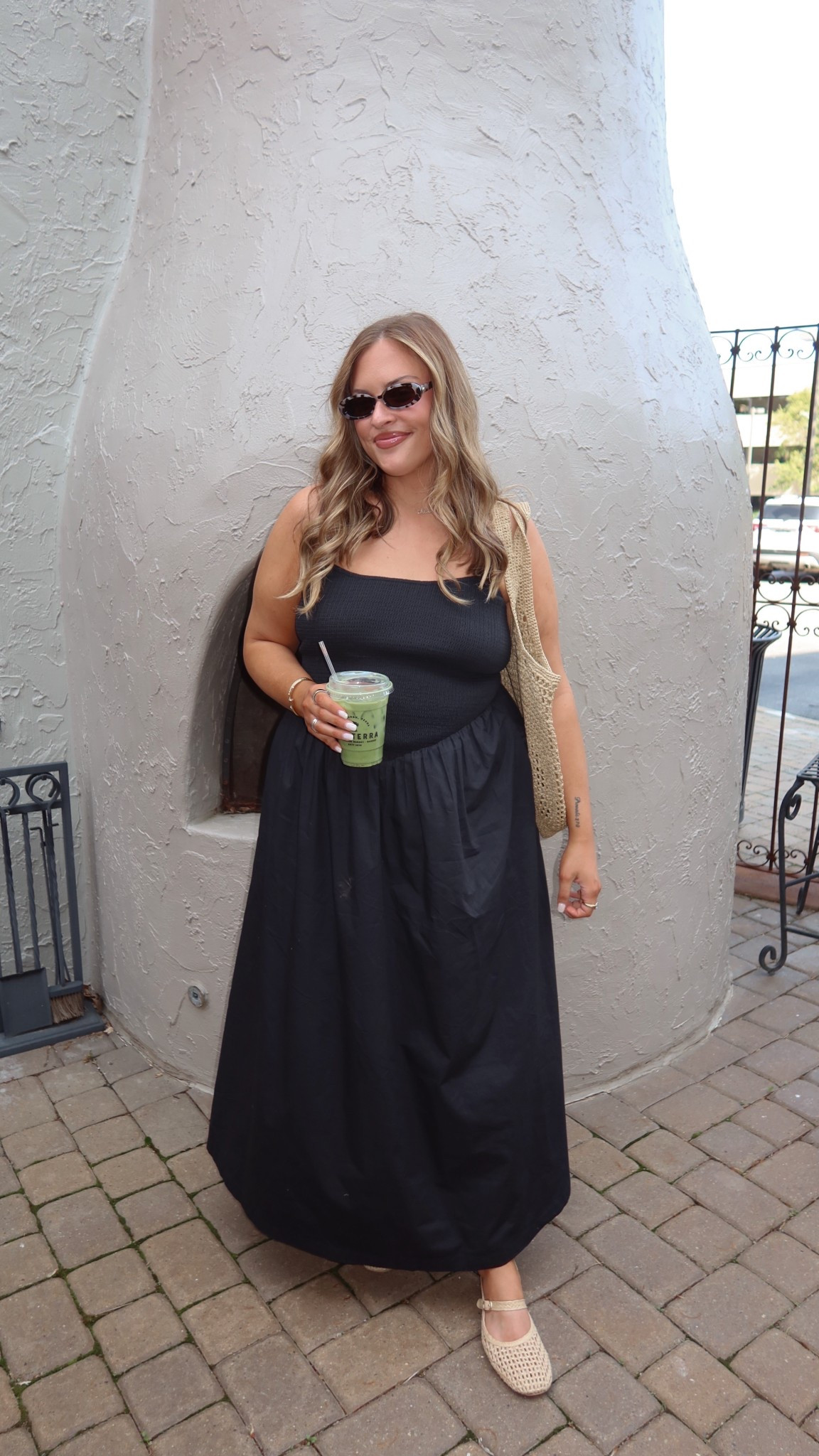 Wearing a size large! 