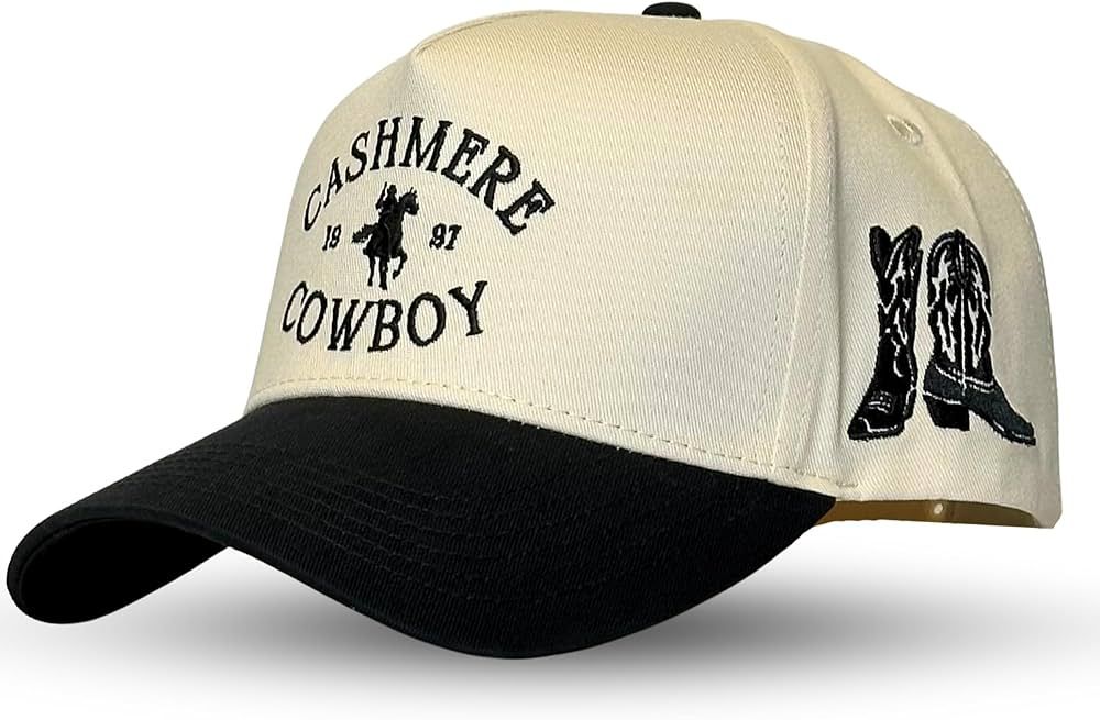 Vintage Trucker Hat | Country Cowboy Cute Preppy Retro Western Trucker Hats | Men Women Trendy Sn... | Amazon (US)