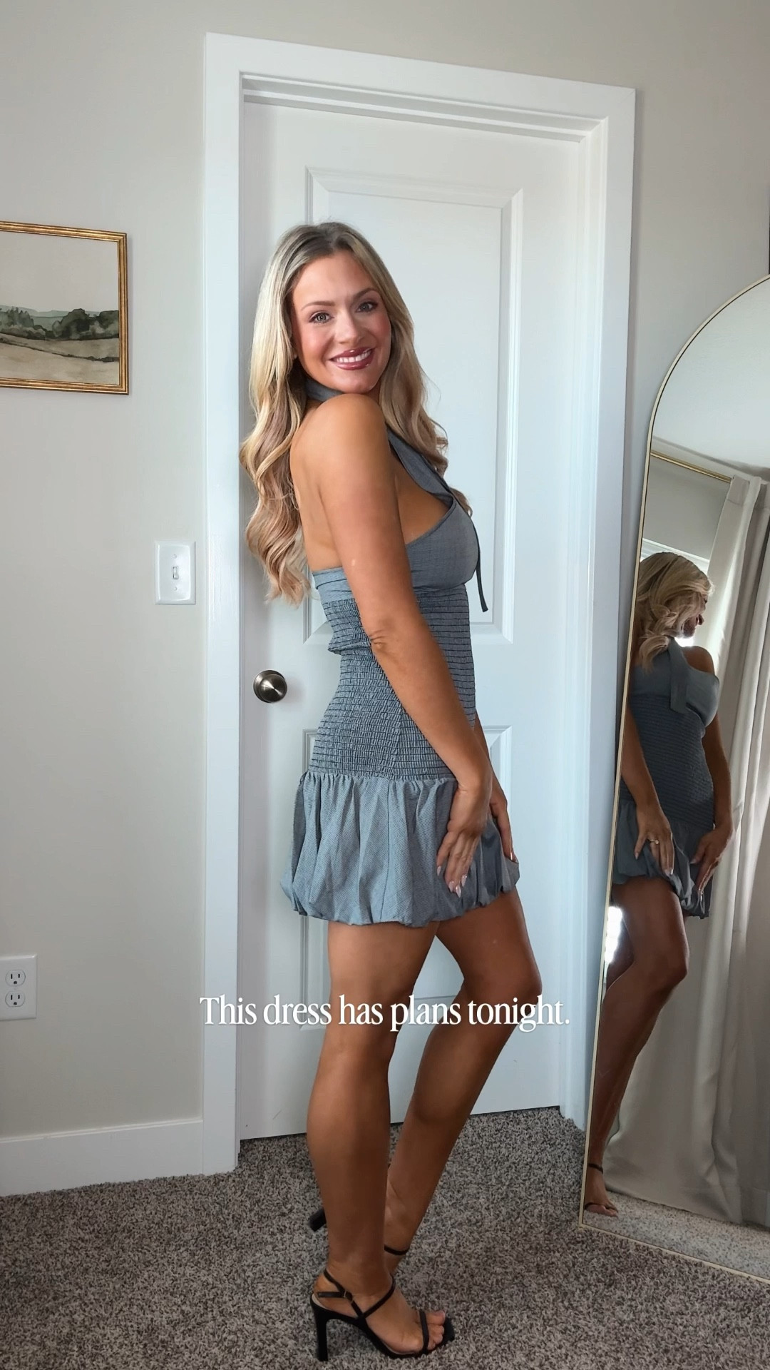 The kind of dress that doesn’t wait for plans — it creates them. Lioness understood the assignment 🖤

#LTKFindsUnder100 #LTKPetite #LTKSaleAlert