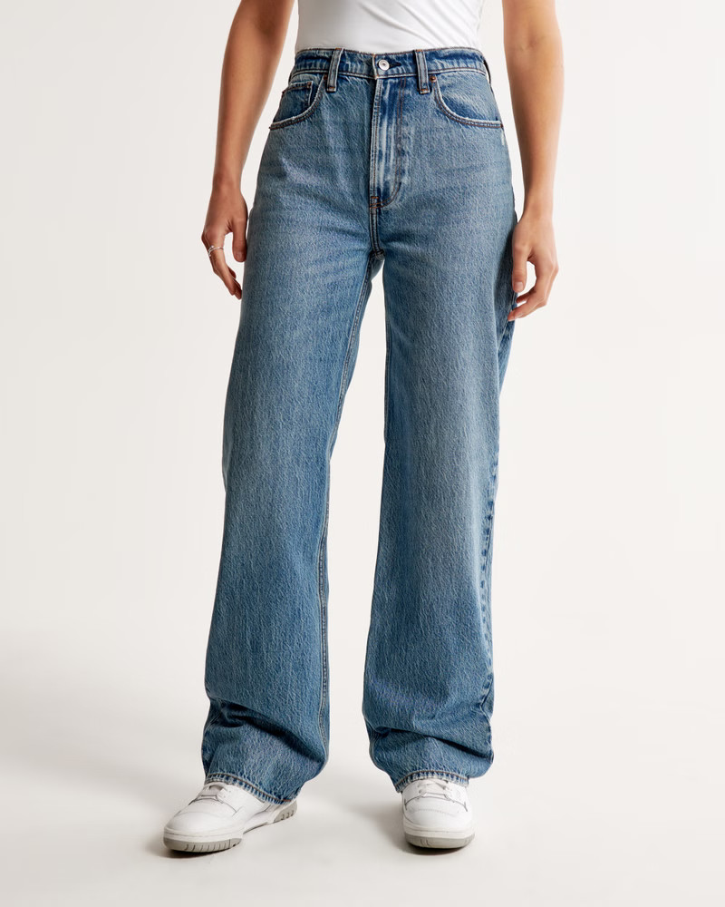 High Rise Loose Jean | Abercrombie & Fitch (US)
