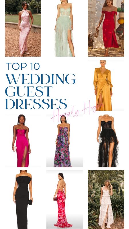 Top 10 wedding guest dresses 

#LTKSeasonal #LTKParties #LTKWedding