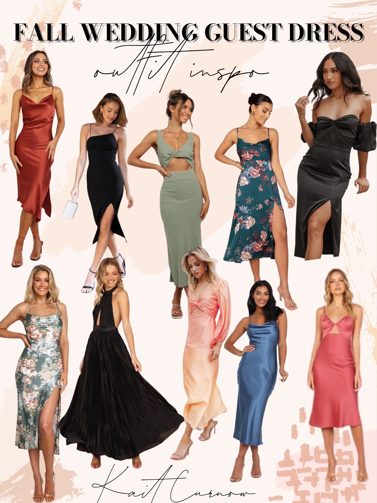 Fall wedding guest dresses 

#LTKwedding #LTKunder50 #LTKunder100