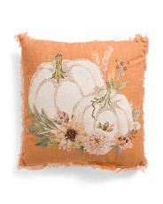 20x20 Jasmine Pumpkin Pillow | Throw Pillows | Marshalls | Marshalls