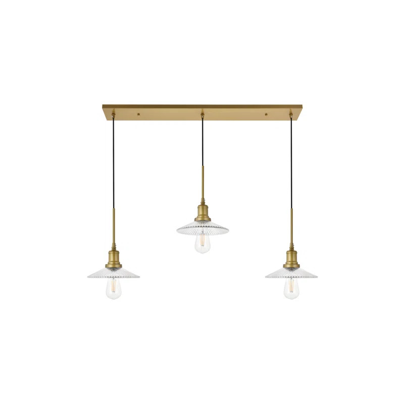 Seybert 3 - Light Kitchen Island Linear Pendant | Wayfair North America