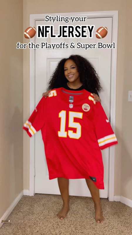 It’s time for the NFL postseason ✨🏈 here’s how to style your nfl jersey ❤️👏🏾

#LTKshoecrush #LTKSeasonal