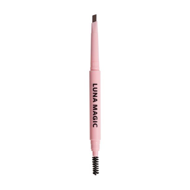 Luna Magic Eyebrow Pencil with Spoolie Brush - Dark Brown - Walmart.com | Walmart (US)