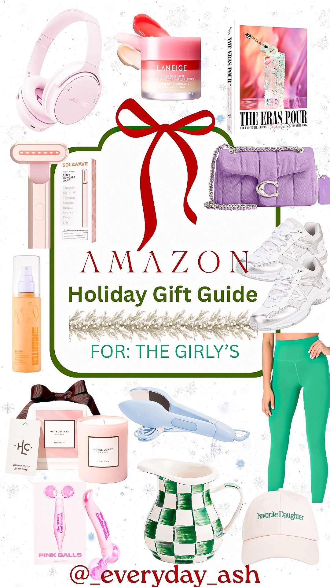 Amazon // gifts for GIRLYS 💕🎁🎄

Gifts for her, Christmas gifts, coach bag, sneakers, leggings, candle, iron, setting spray, makeup finds, stocking stuffers, headphones, lipgloss, ice roller 

#LTKGiftGuide #LTKHoliday #LTKBeauty