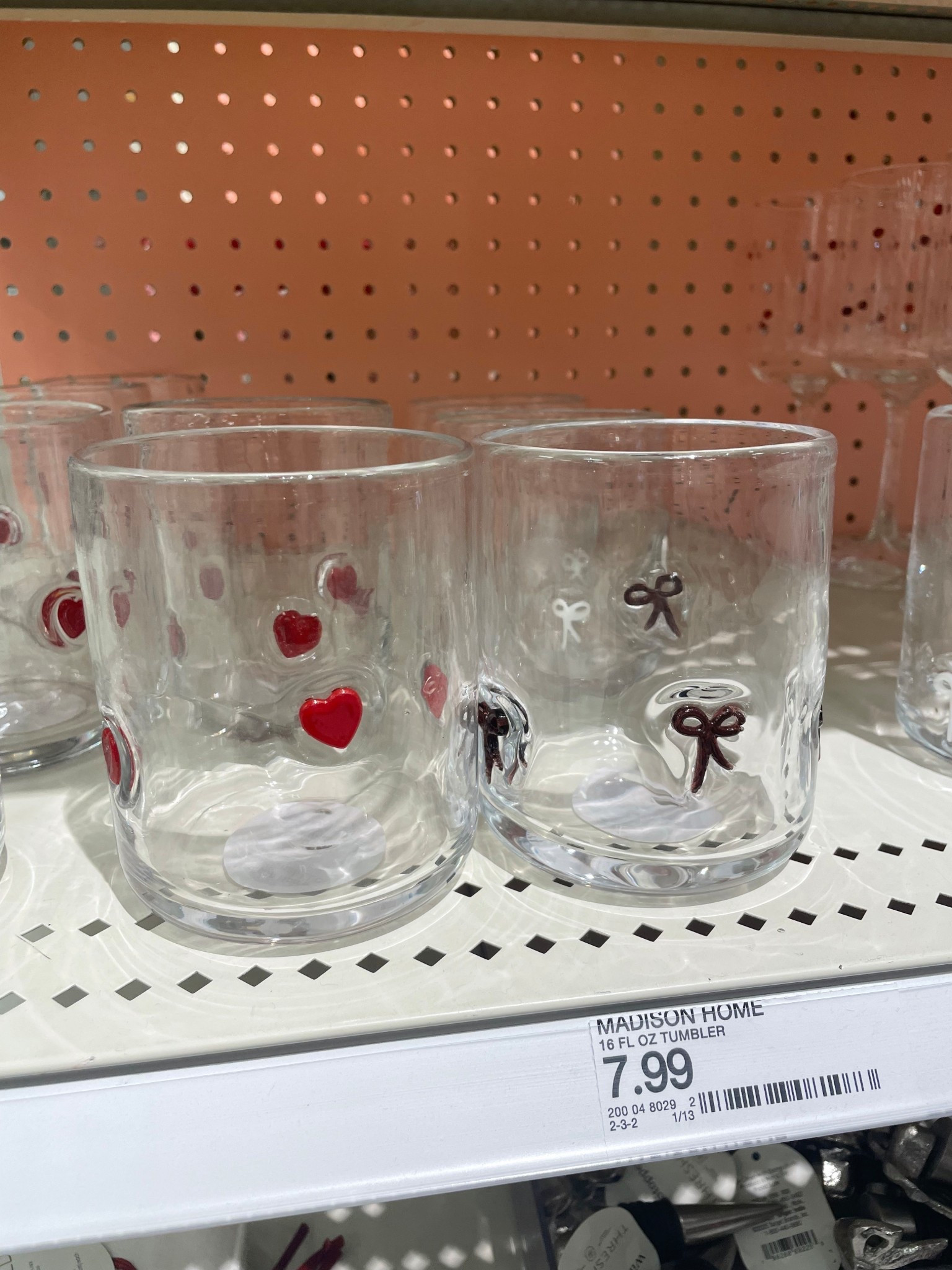 The cutest glasses at Target! Anthropology dupe, great quality. #valentines #kitchen #home

#LTKValentine #LTKSeasonal #LTKHome