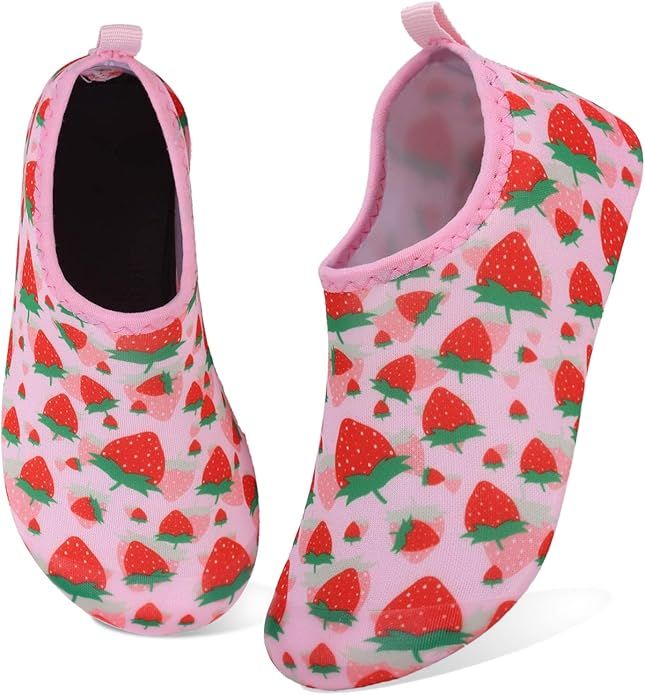 Kids Water Swim Shoes Barefoot Aqua Socks Shoes Quick Dry Non-Slip Baby Boys & Girls | Amazon (US)