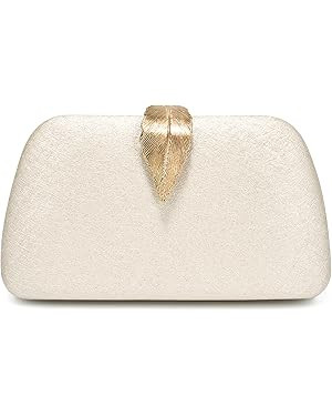 SWEETV Glitter Clutch Purses for Women Elegant Evening Bag for Parties, Weddings, and Formal Even... | Amazon (US)