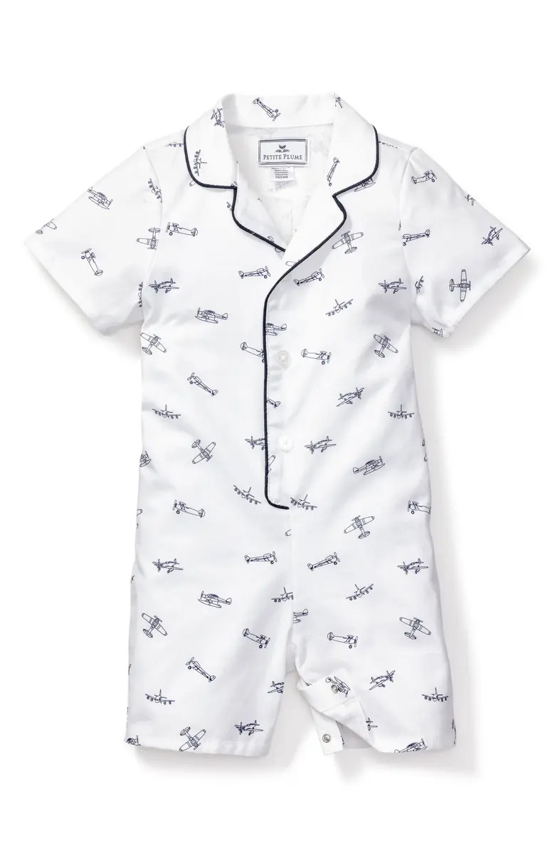 Par Avion One-Piece Short Pajamas | Nordstrom