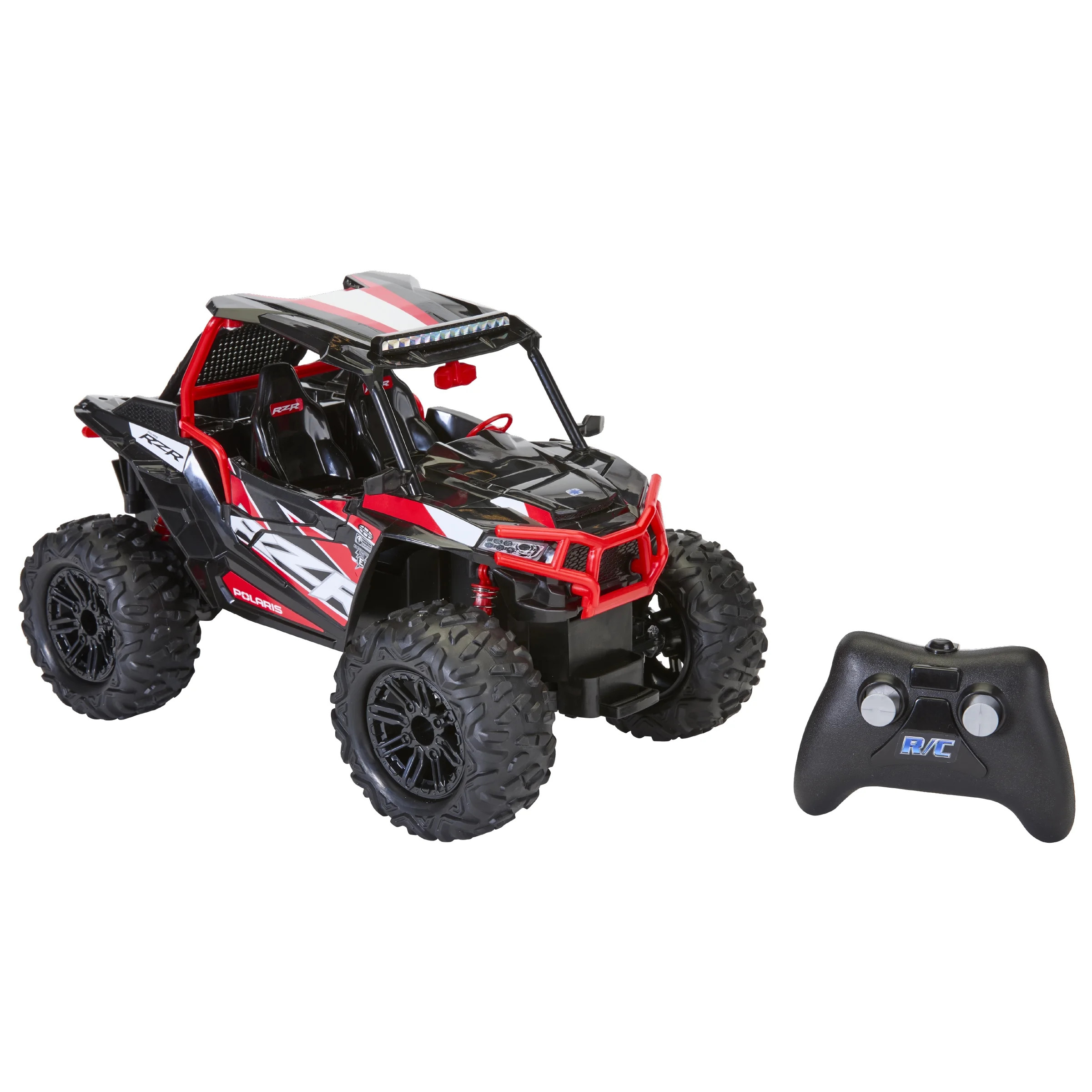 Polaris® RZR 1:14 Scale Radio Control Off-Road Vehicle, Red, Rechargeable USB Battery | Walmart (US)