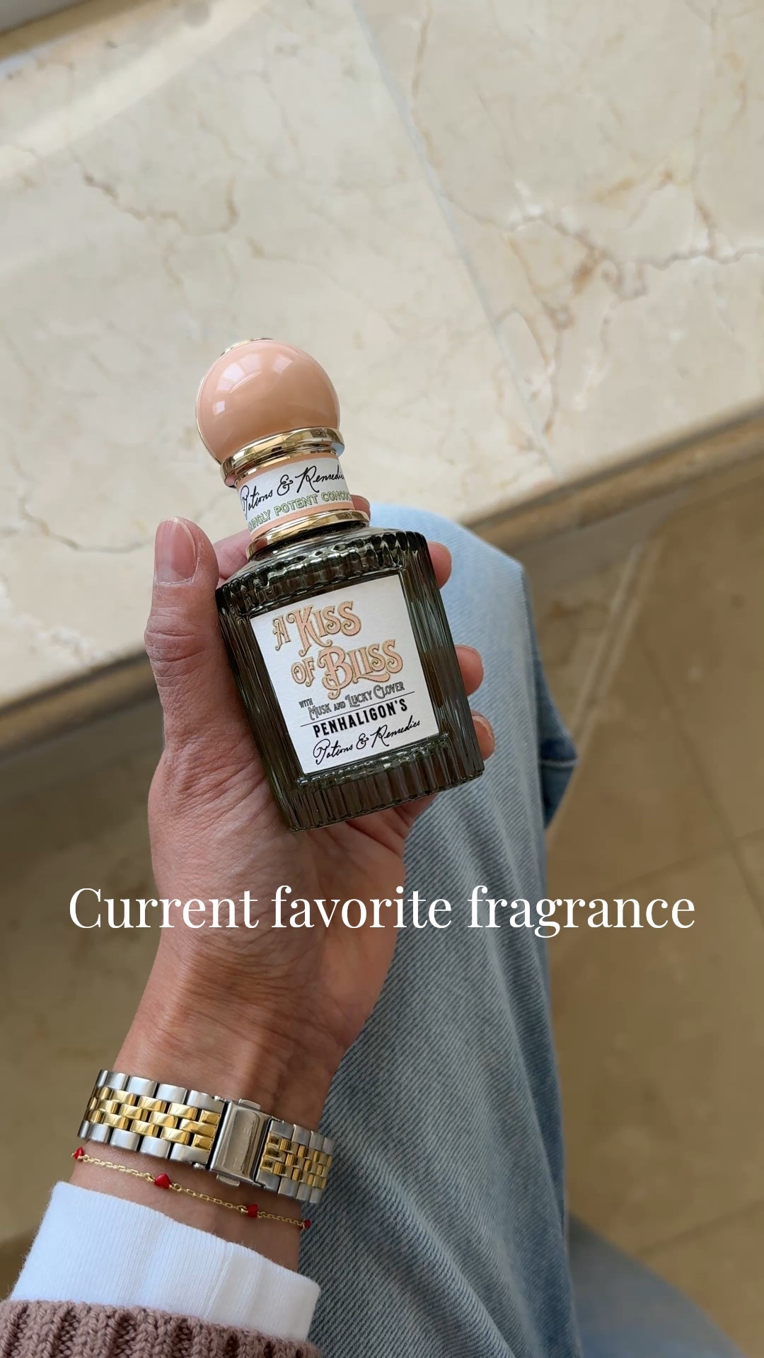 Current favorite fragrance. 
Clean, soft, warm, creamy, musk, feminine, relaxing. 
A souvenir from London. 
I love it!


#LTKOver40 #LTKBeauty