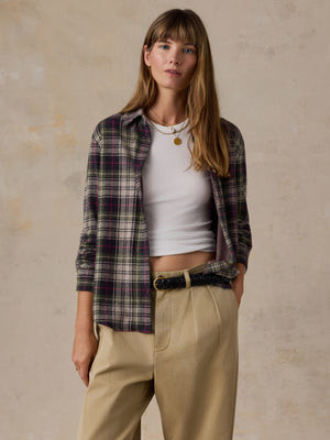 Legend Sweater Classic Shirt - Sugar Hill Plaid | Faherty