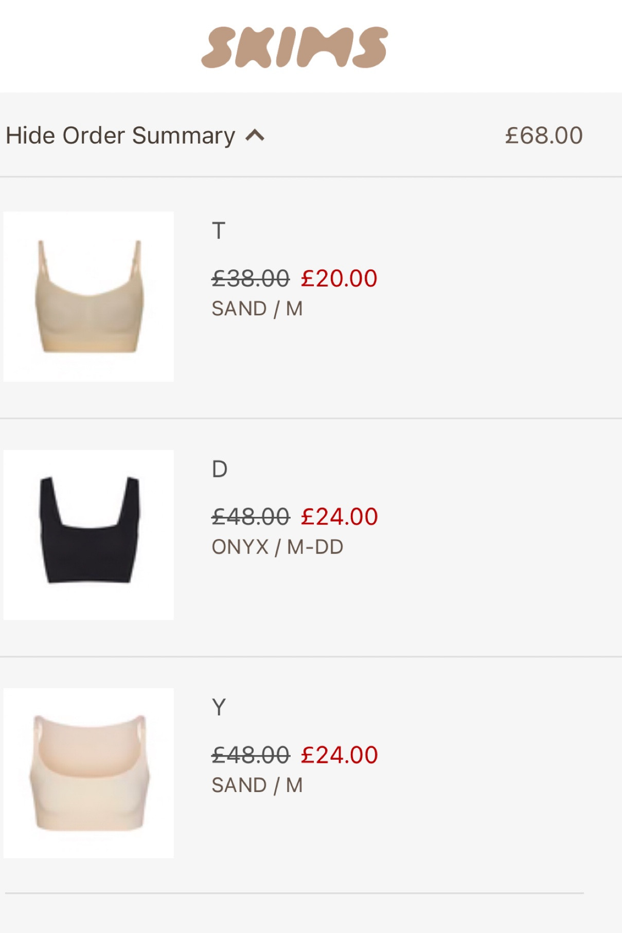SKIMS sale !!!!!!! final reductions . 
For any big busted girls who hate bras . So soft & comfortable but plenty of support 

#Skims 

#LTKsale #LTKeurope #LTKstyletip