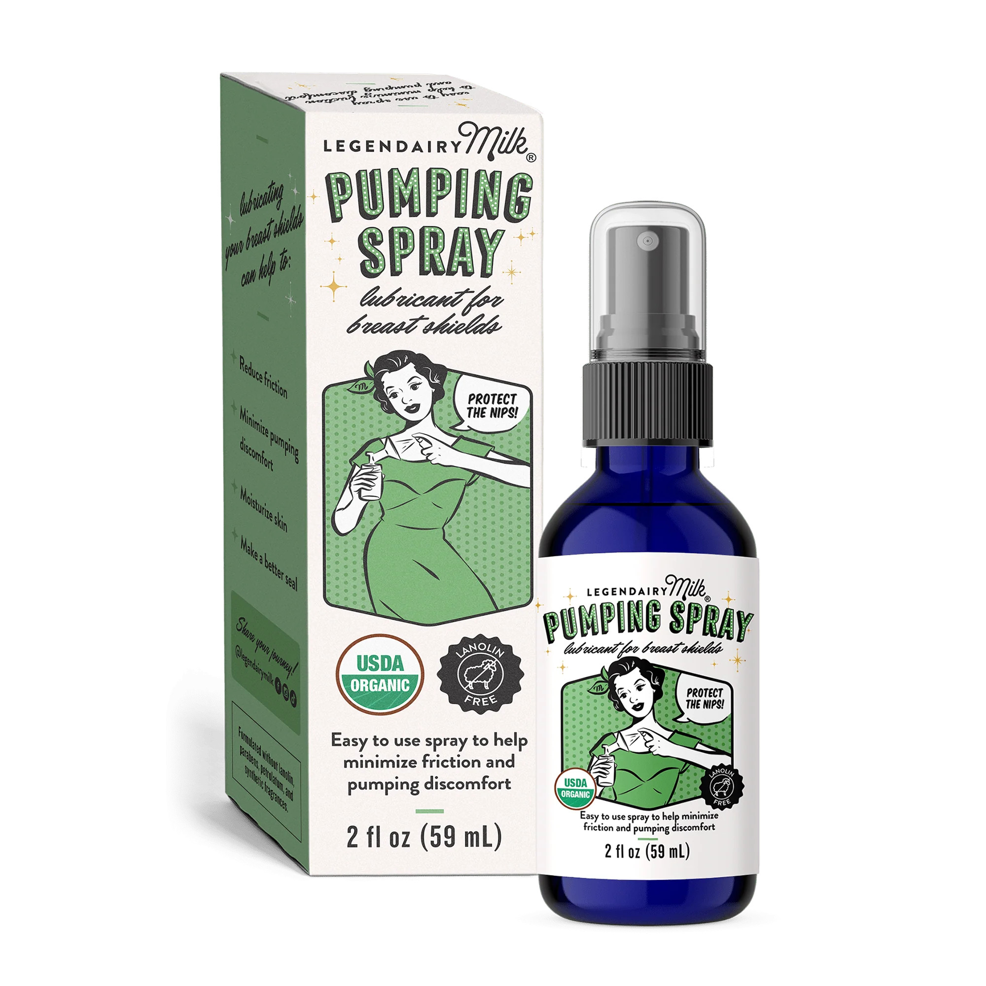 Natural Pumping Spray to Lubricate Your Flanges | Legendairy Milk | Legendairy Milk