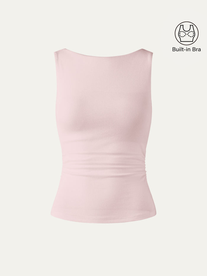 Elastic Open Back Bra Tank | OGLmove