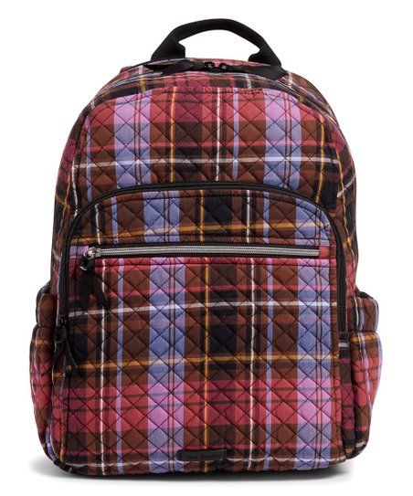 Cozy Plaid Campus Backpack | Zulily