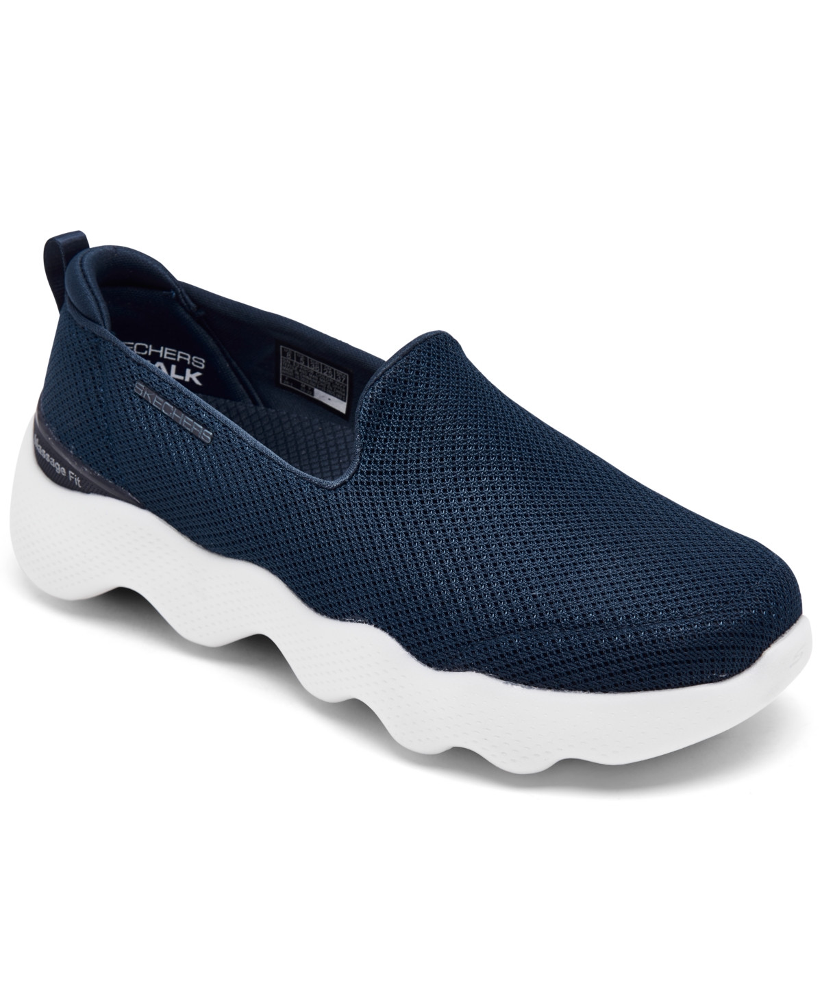 Skechers Women's GOwalk Massage Fit - Seascape Slip-On Walking Sneakers from Finish Line | Macys (US)