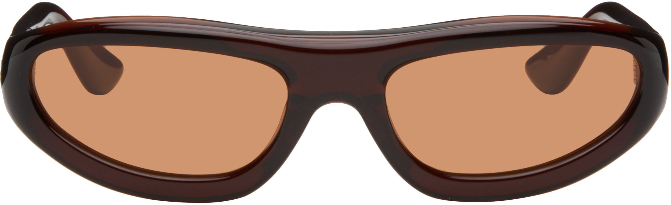 Port Tanger Brown Uns Sunglasses | SSENSE