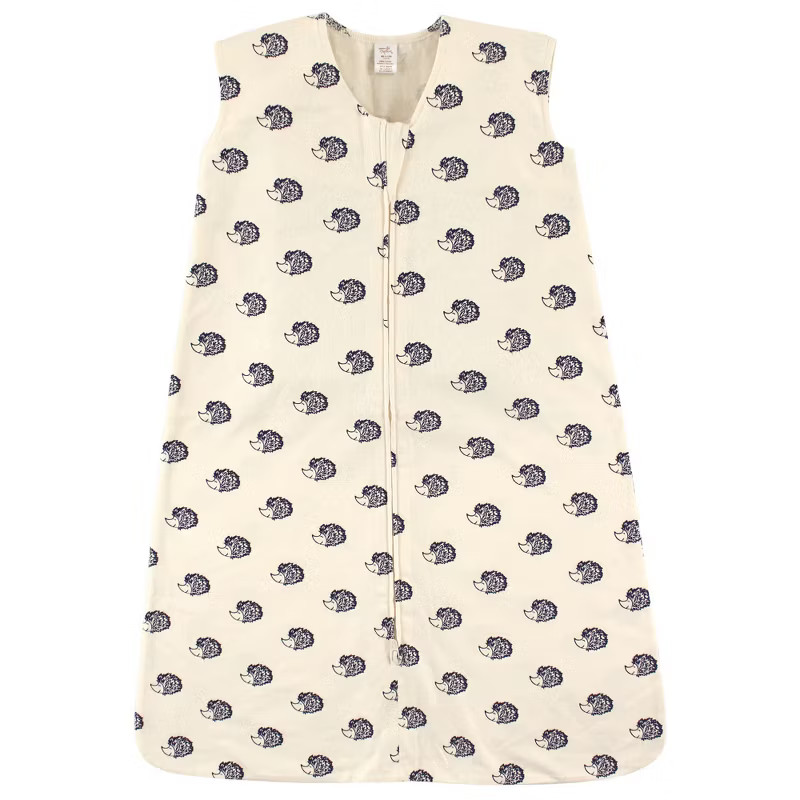 Touched by Nature Baby Boy Organic Cotton Sleeveless Wearable Sleeping Bag, Sack, Blanket, Hedgeh... | Target