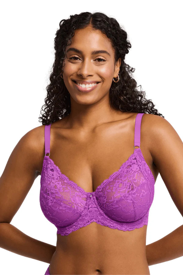 Muse Full Cup Lace Bra - Dahlia | Chérie Amour