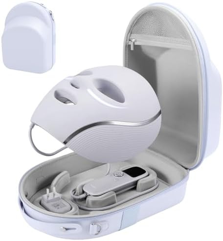 Face Mask Case Compatible with Shark CryoGlow LED Face Mask, Detachable Molded Fixed Grooves & Sh... | Amazon (US)