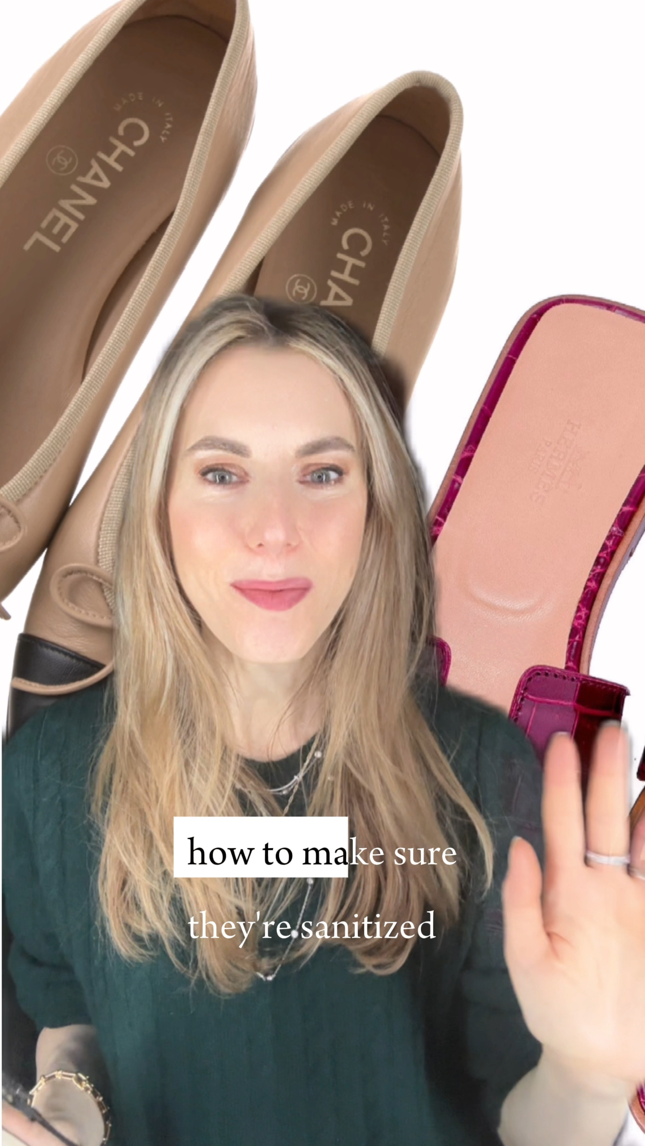 Do preloved shoes sound sus to you? How do you sanitize your shoes? Or not?

When disinfecting shoes, there’s a lot of room for personal comfort. You can use Lysol wipes, rubbing alcohol, a hydrogen peroxide solution, white vinegar, leather soap, bleach, fungicides, or a UV box or UV wand, to reach inside each shoe.

Thiocyanomethylthio benzothiazole (TCMTB) is a biocide used by tanneries.

You can get really technical.

Or take comfort in the fact that fungi won’t be around forever, as long as the shoes are away from a warm, humid environment.

Without discounting the importance of safety, I do want to say social media can get too swept up in disinfection, the performance of it, the drama, the fear. I want to give options and also ground them in perspective.

My shoes are not as clean as an operating table. They’re as clean as I need them to be.

#LTKfindsunder50 #LTKVideo #LTKshoecrush