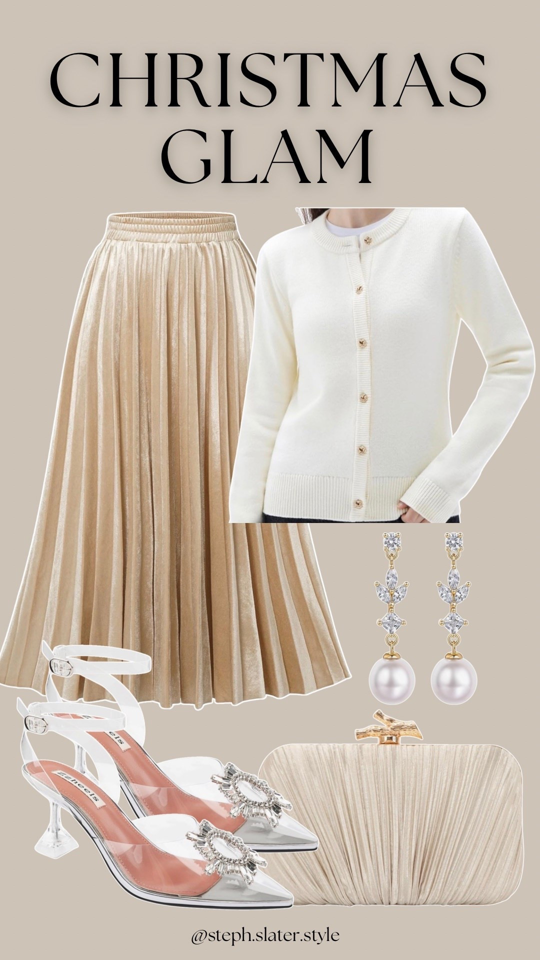 Glam Christmas look perfect for church! 

#LTKootd #LTKSeasonal #LTKHoliday